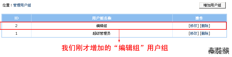 帝国CMS分配栏目管理权限设置教程 第2张